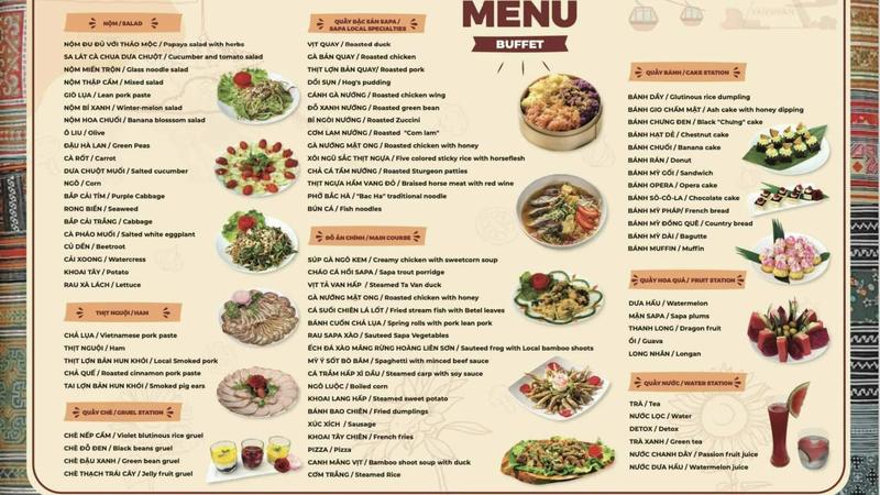 Combo Trọn Gói - Khứ Hồi: Cáp Treo Fansipan & Tàu Lên Đỉnh Núi + Buffet Trưa (5)